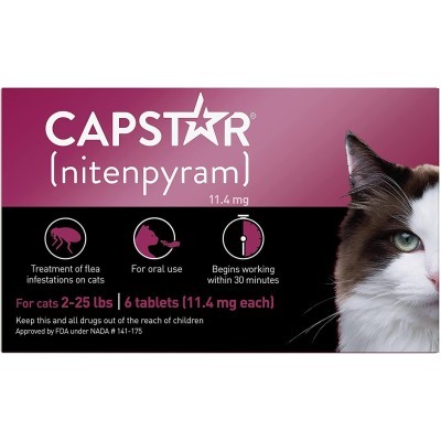 Capstar Flea Oral Treatment for Cats