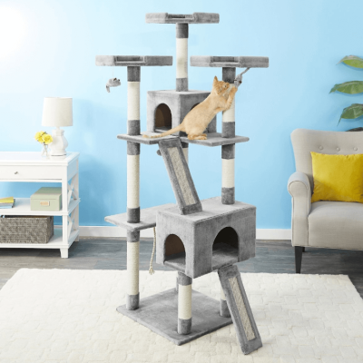 frisco 76 in xxl cat tree