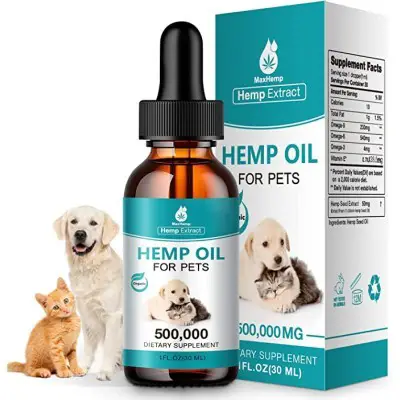 MaxHemp - Organic Hemp Oil for Dogs and Cats