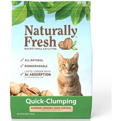 Naturally Fresh Cat Litter - Walnut-Based Quick-Clumping Kitty Litter