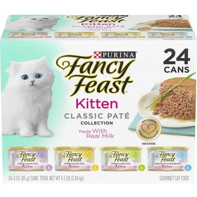 Purina Fancy Feast Grain-Free Pate Wet Kitten Food