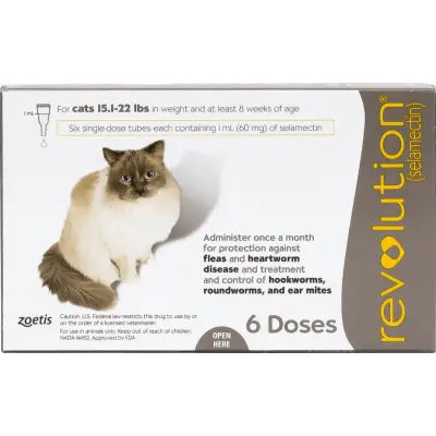 Revolution Topical Solution for Cats, 15.1-22 lbs