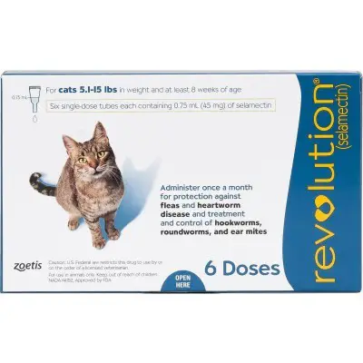 Revolution Topical Solution for Cats, 6-month supply