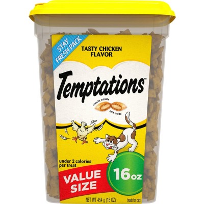 TEMPTATIONS Classic Crunchy and Soft Cat Treats